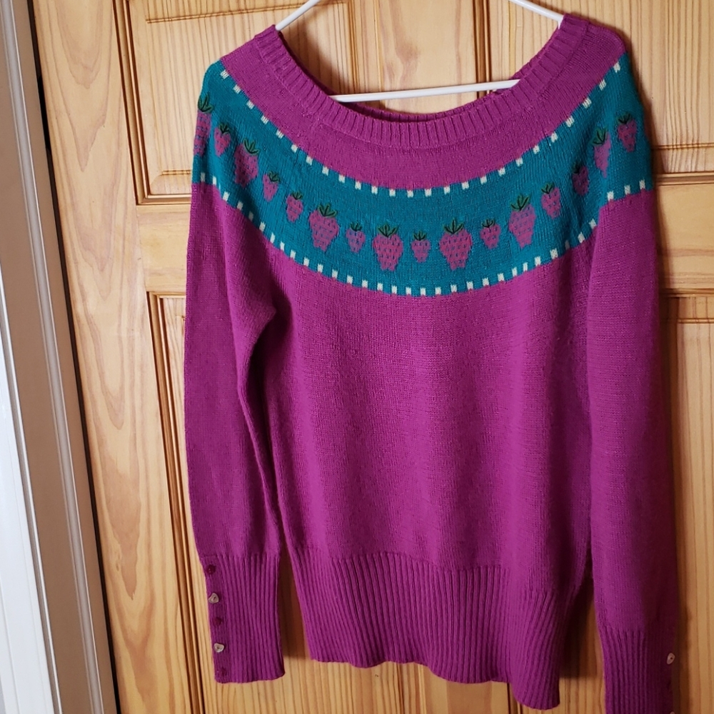 Berry cute sweater